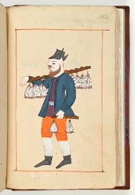 Türkisches Trachtenbuch: Mum satici (Kerzenverkäufer)