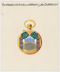 Taschenuhrgehäuse B, Vorentwurf