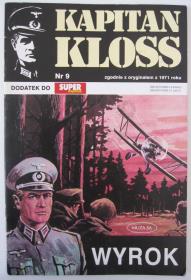 Kapitan Kloss Nr 9, Wyrok.