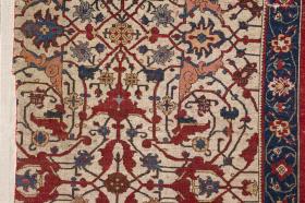 Bock-Spiralranken-Teppich