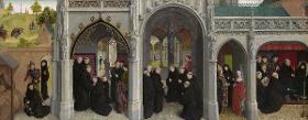 Szenen aus dem Leben des hl. Bertin - Verkündigung mit Propheten und Evangelisten