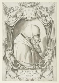 Porträt des Papstes Paul III., Alessandro Farnese