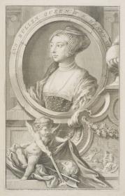 Porträt der Anna Boleyn, Königin von England