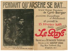 Pendant qu'arsène se bat, Grand roman populaire, Le Pays