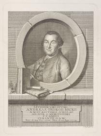 Porträt des Andreas Georg Beck
