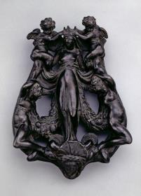 Weibliche Halbfigur