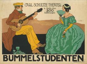 Bummelstudenten, Aufführung im Carl Schultze Theater
