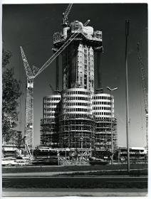 München, Hauptverwaltung der BMW AG, Ensemble, Baustelle