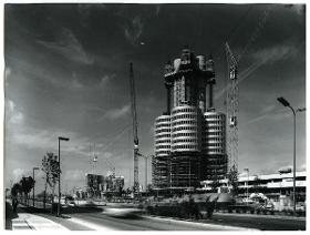 München, Hauptverwaltung der BMW AG, Ensemble, Baustelle