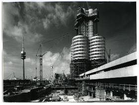 München, Hauptverwaltung der BMW AG, Ensemble, Baustelle