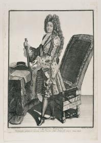 Porträt König Ludwig XIV. von Frankreich