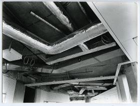München, Hauptverwaltung der BMW AG, Baustelle, Detail