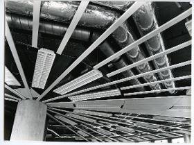 München, Hauptverwaltung der BMW AG, Baustelle, Detail