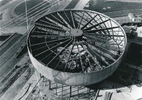 München, BMW Werksmuseum, Baustelle