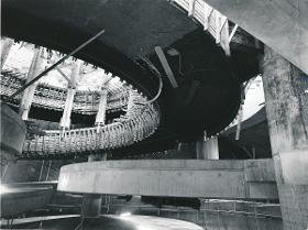 München, BMW Werksmuseum, Baustelle
