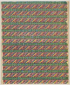 Modeldruckpapier (Streifenmuster)