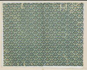 Modeldruckpapier (florales Netzmuster)