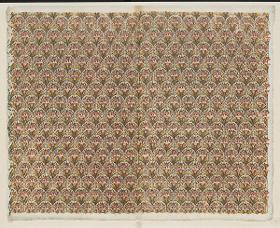 Modeldruckpapier (florales Flächenmuster)