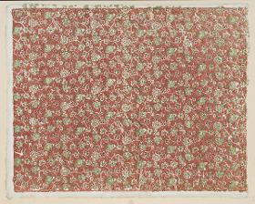 Modeldruckpapier (florales Muster)