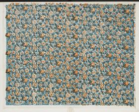 Modeldruckpapier (florales Flächenmuster)