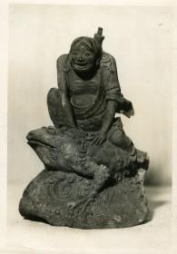 Liu Hai   劉海 auf einre Kröte