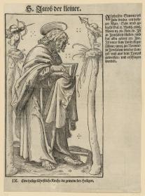Der Heilige Apostel Jakobus der Jüngere