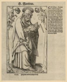 Der Heilige Apostel und Evangelist Matthäus