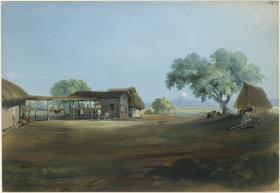 Manga de Clavo. Die Hacienda von General Santa Anna