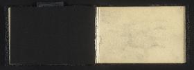 Leerseite und Fragment einer herausgetrennten Seite