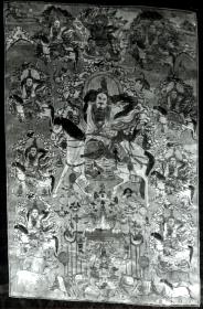 Kriegsgott auf Schimmel (Daicin tenger)