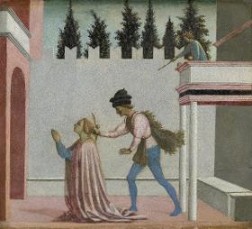 Das Martyrium der heiligen Lucia