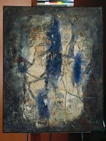 Blau dominierend