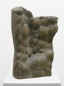 Einblick II (mit angezogenem Bein)