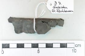 Bronzeschalenfragment