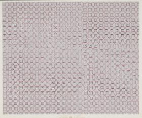 Modeldruckpapier (kleines geometrisches Flächenmuster)