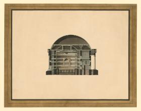 Berlin, Nationaltheater am Gendarmenmarkt, Schnitt