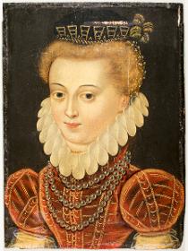 Porträt der Philippine Welser, Ehefrau des Erzherzog Ferdinand II. von Habsburg