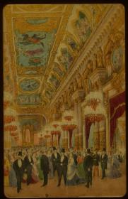 Paris, Foyer public du nouvel Opéra