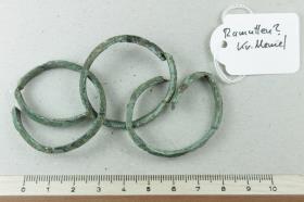 Bronzene Kettenringe