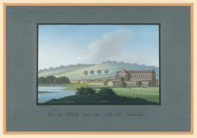 Chorin, Klosteranlage von Norden
