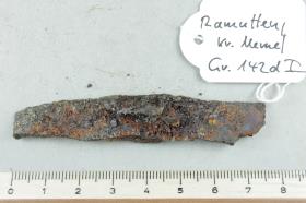 Messerklingenfragment