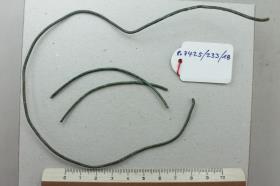 Bronzene Drahtfragmente