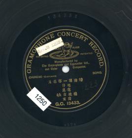 Titel A: "Guìzhī klagt jemanden an" (桂枝告状) ; Titel B: nicht bespielt