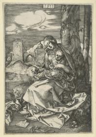Maria mit Kind und Birne