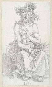 Der Schmerzensmann sitzend
