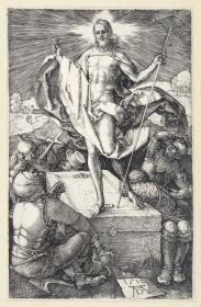Christi Auferstehung (Kupferstich-Passion)