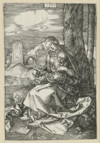 Maria mit Kind und Birne