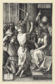 Christi Dornenkrönung (Kupferstich-Passion)