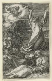 Christus am Ölberg (Kupferstich-Passion)