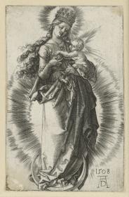 Maria auf der Mondsichel mit Sternenkrone